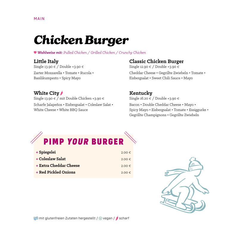 Menu Le Burger Klagenfurt-8