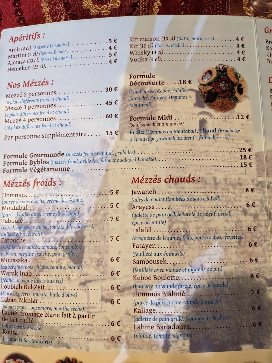 Menu Le Byblos-2
