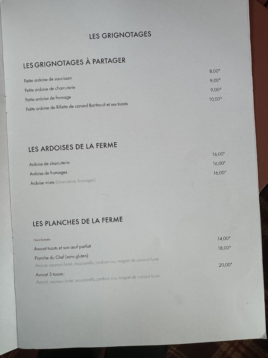 Menu Le Cafe De Gally Saint-Cyr-L'ecole-2