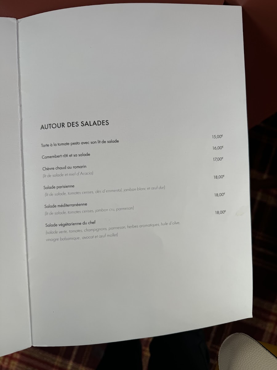 Menu Le Cafe De Gally Saint-Cyr-L'ecole-5