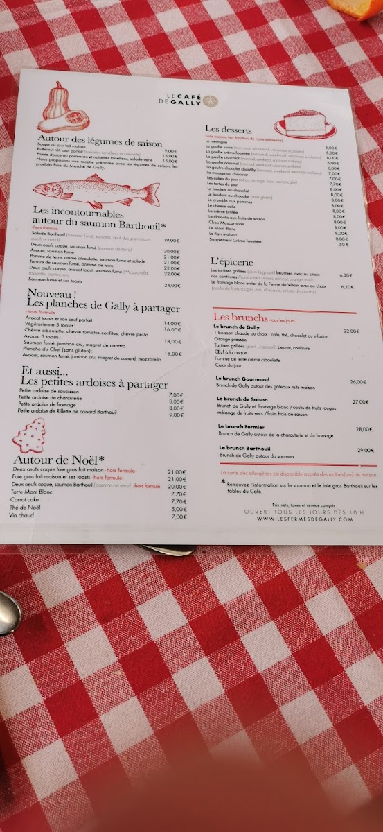 Menu Le Cafe De Gally Saint-Cyr-L'ecole-6