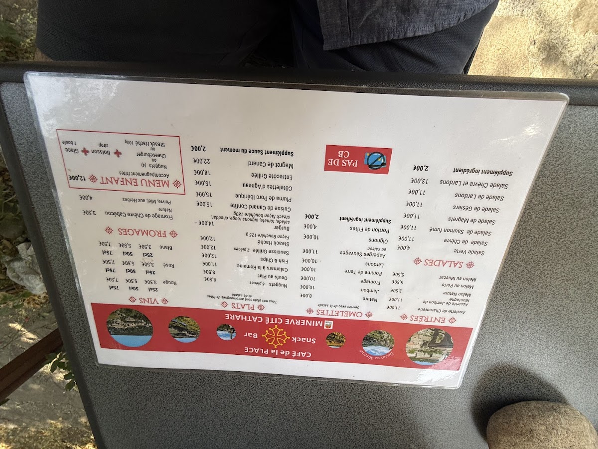 Menu Le Café De La Place-5