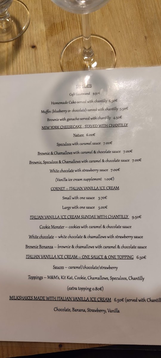 Menu Le Cafe Du Miracle-1