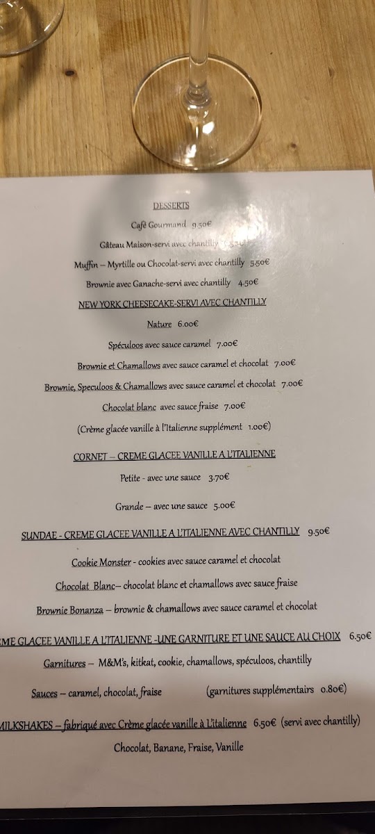 Menu Le Cafe Du Miracle-2