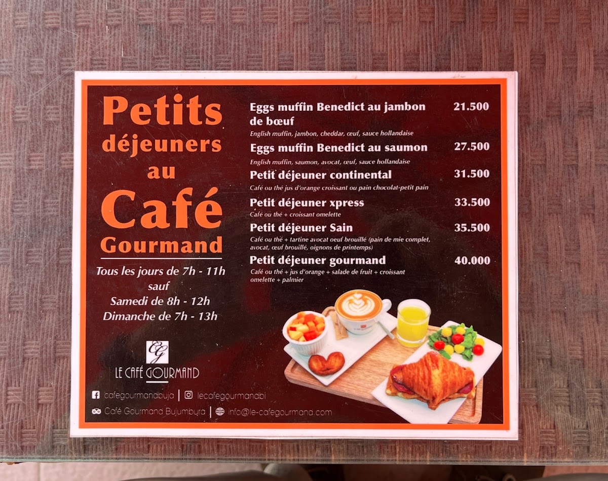 Menu Le Café Gourmand-1