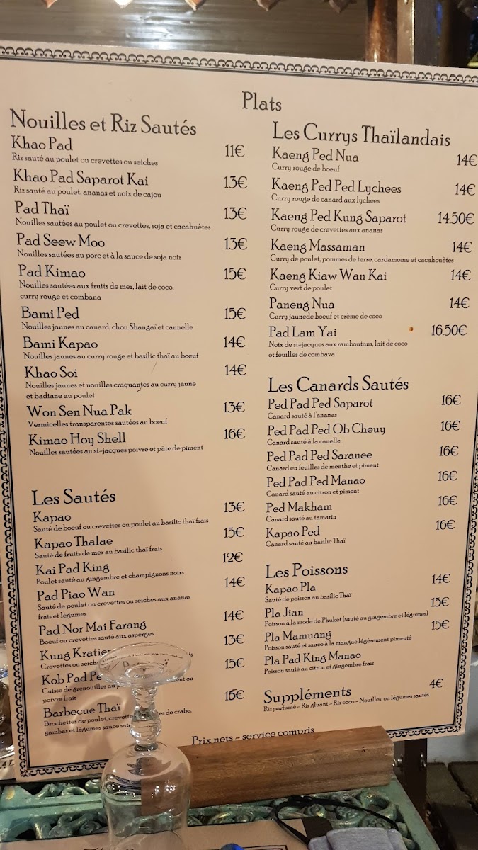Menu Le Café Thaï-4