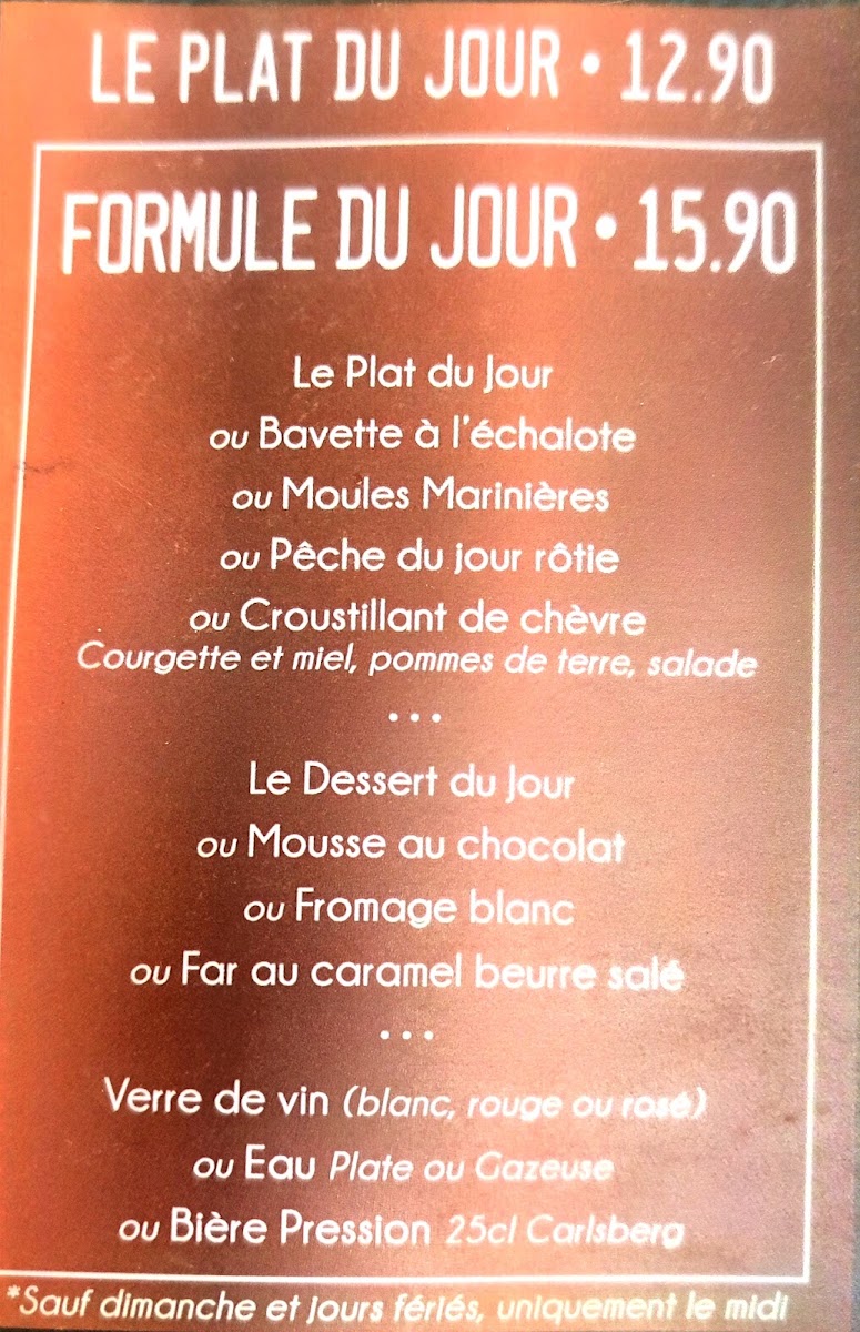 Menu Le Cap Horn-1