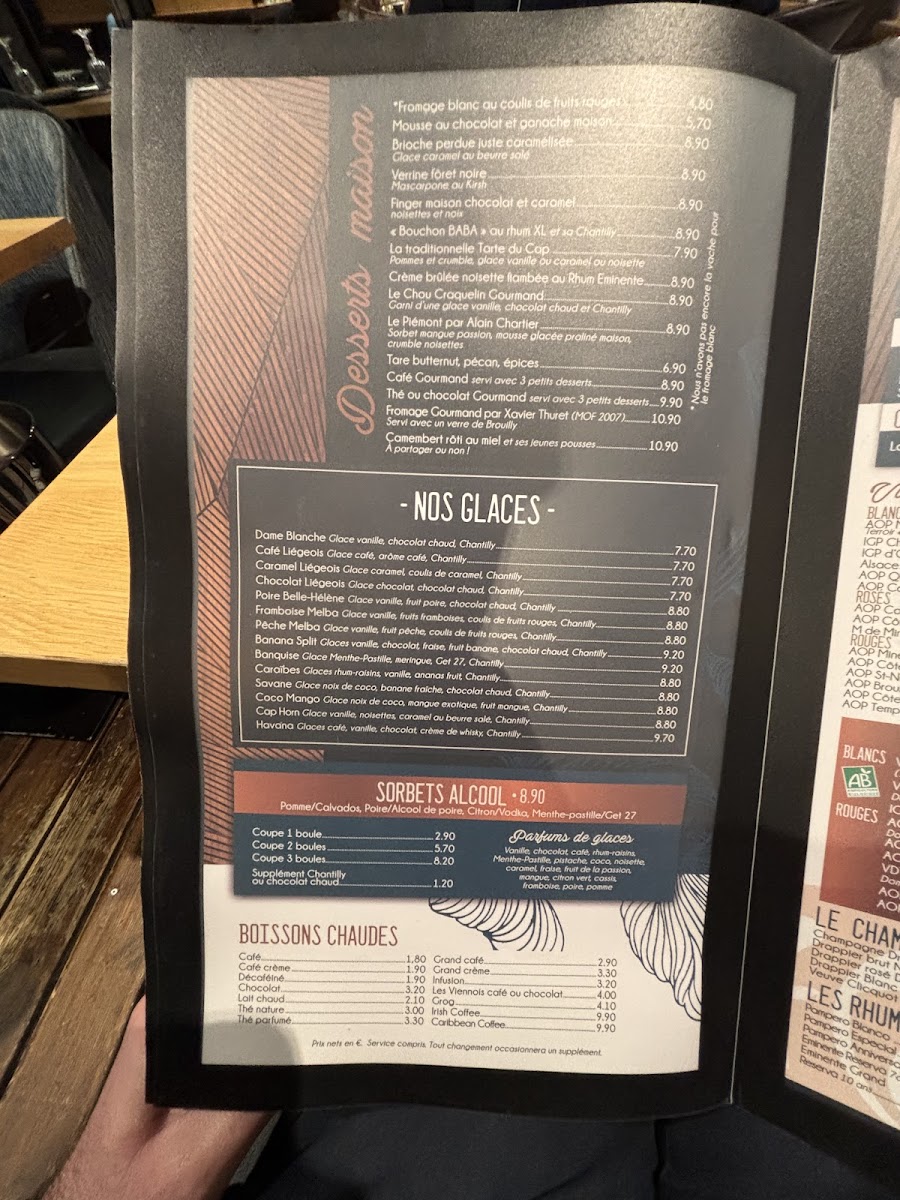 Menu Le Cap Horn-7