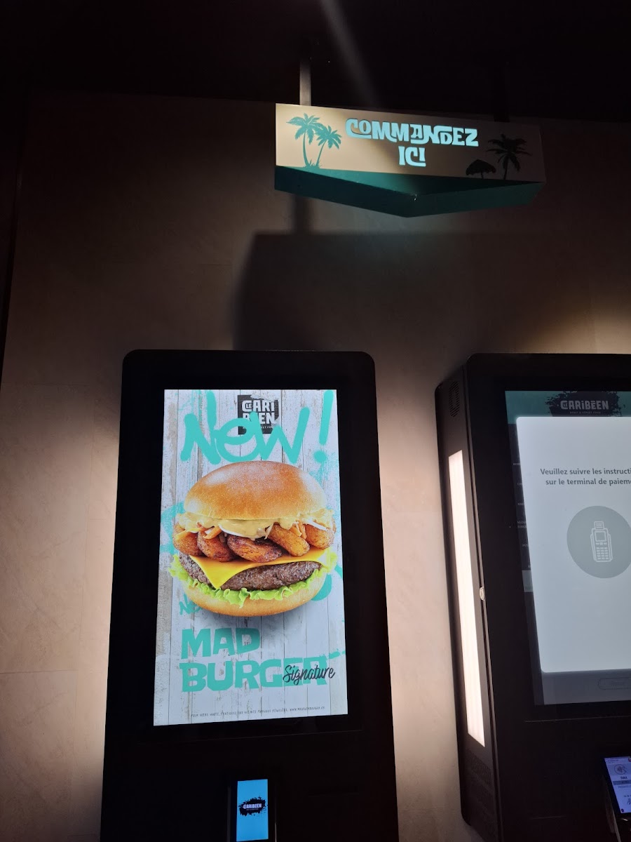 Menu Le Caribéen Orly-1