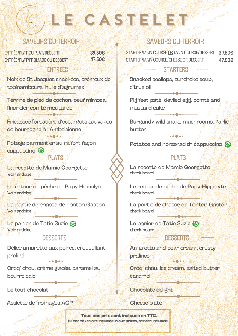 Menu Le Castelet-1