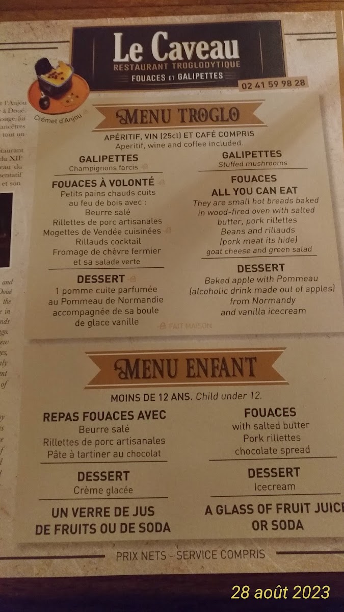 Menu Le Caveau-7