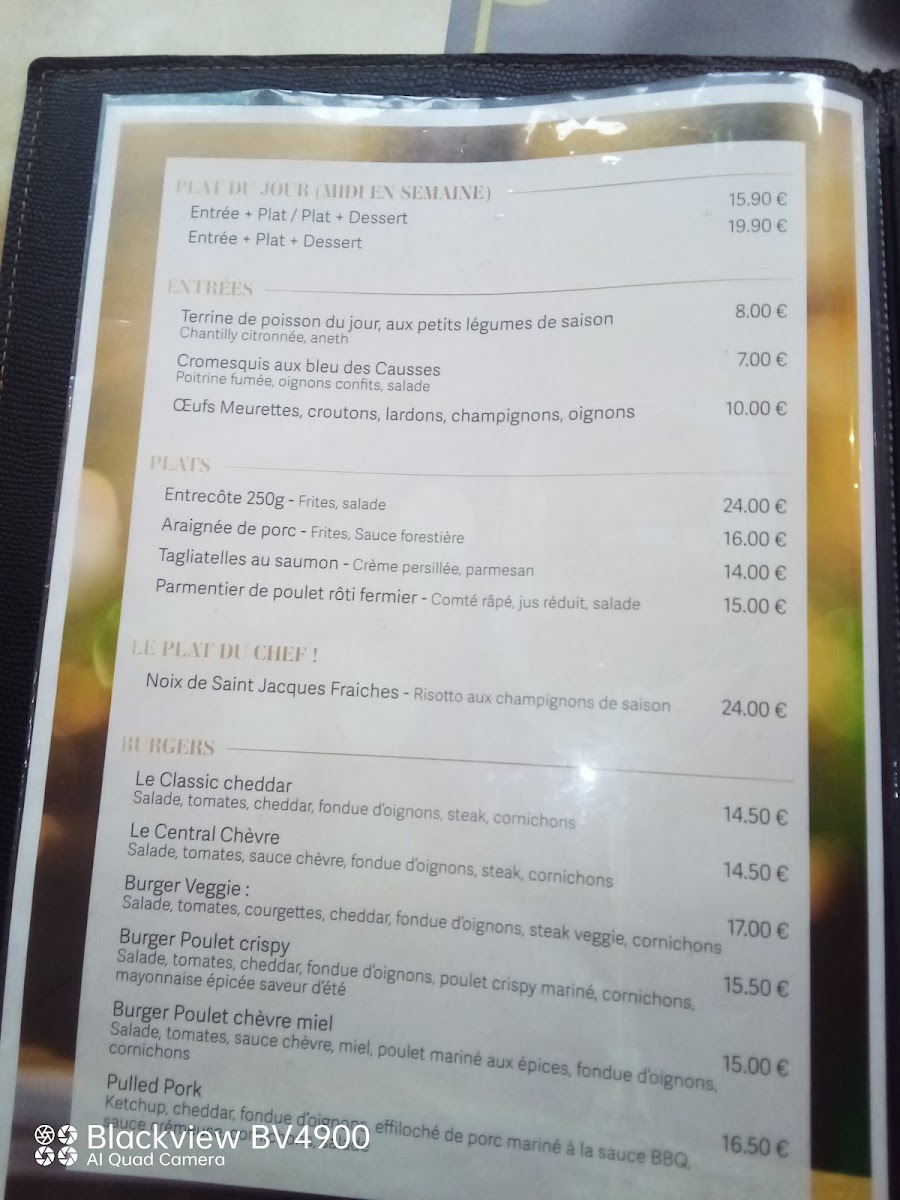 Menu Le Central-5