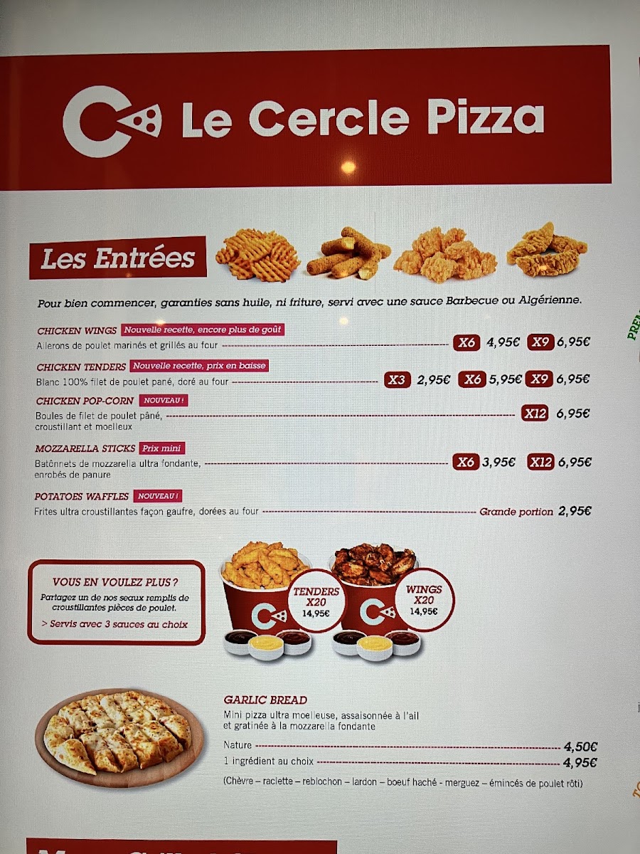 Menu Le Cercle Pizza-1