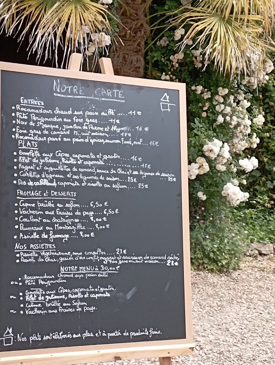 Menu Le Chai-1