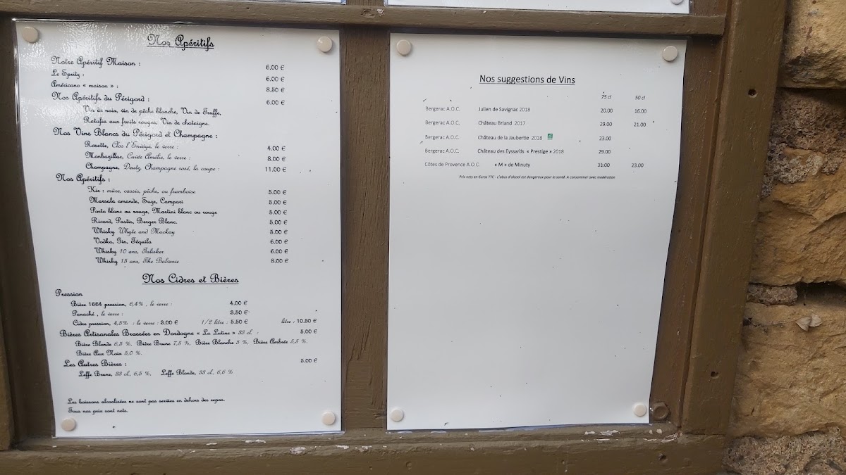 Menu Le Chai-5