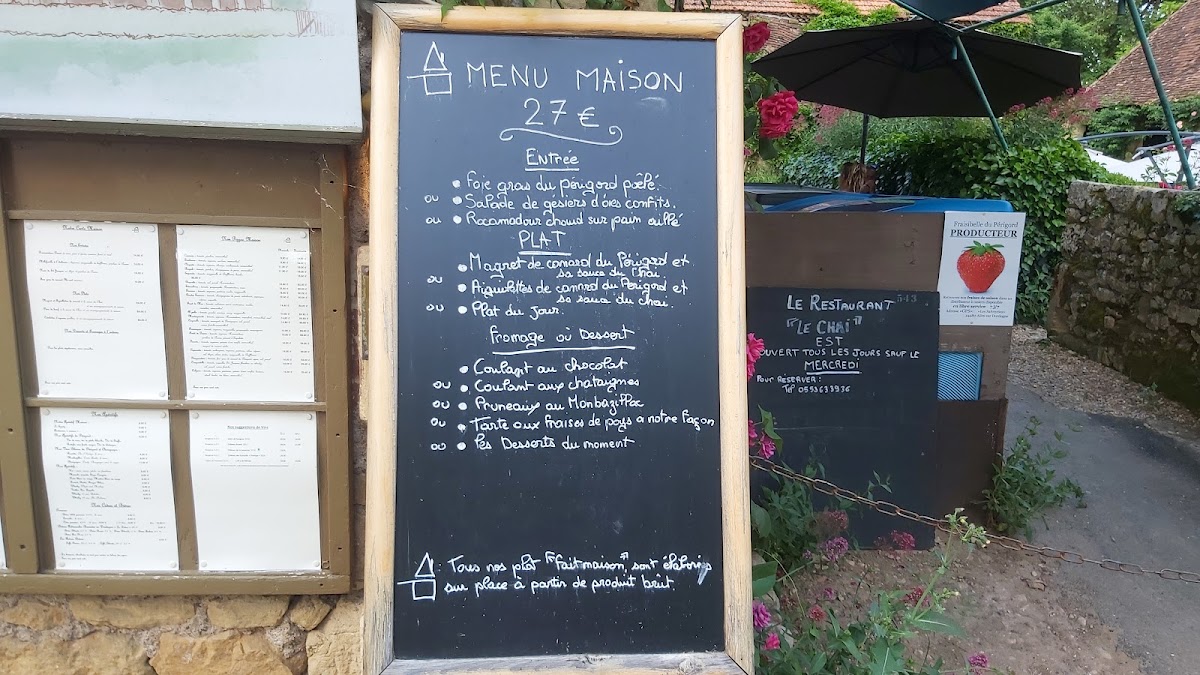 Menu Le Chai-6