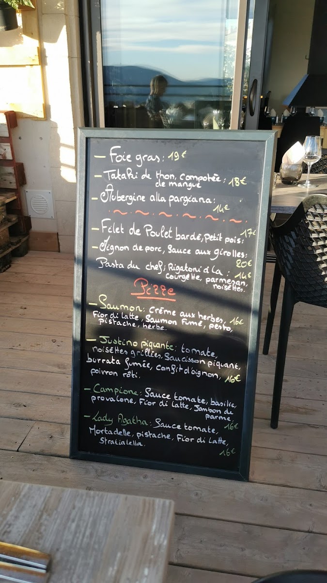 Menu Le Chalet D'agathe-1
