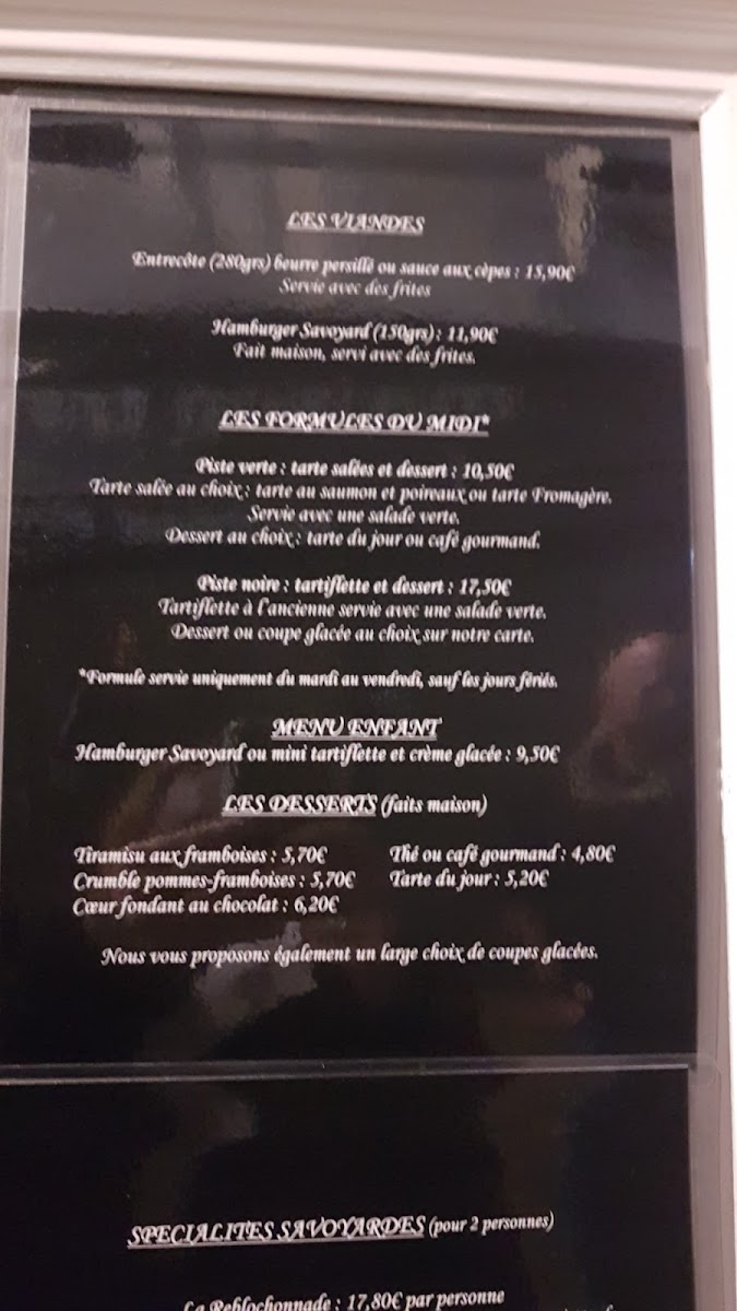 Menu Le Chalet-3
