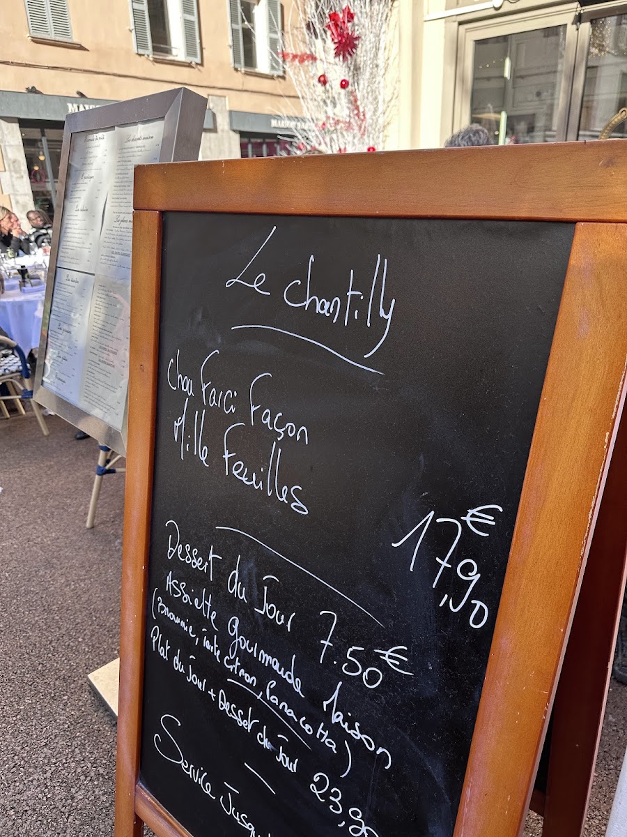 Menu Le Chantilly-10
