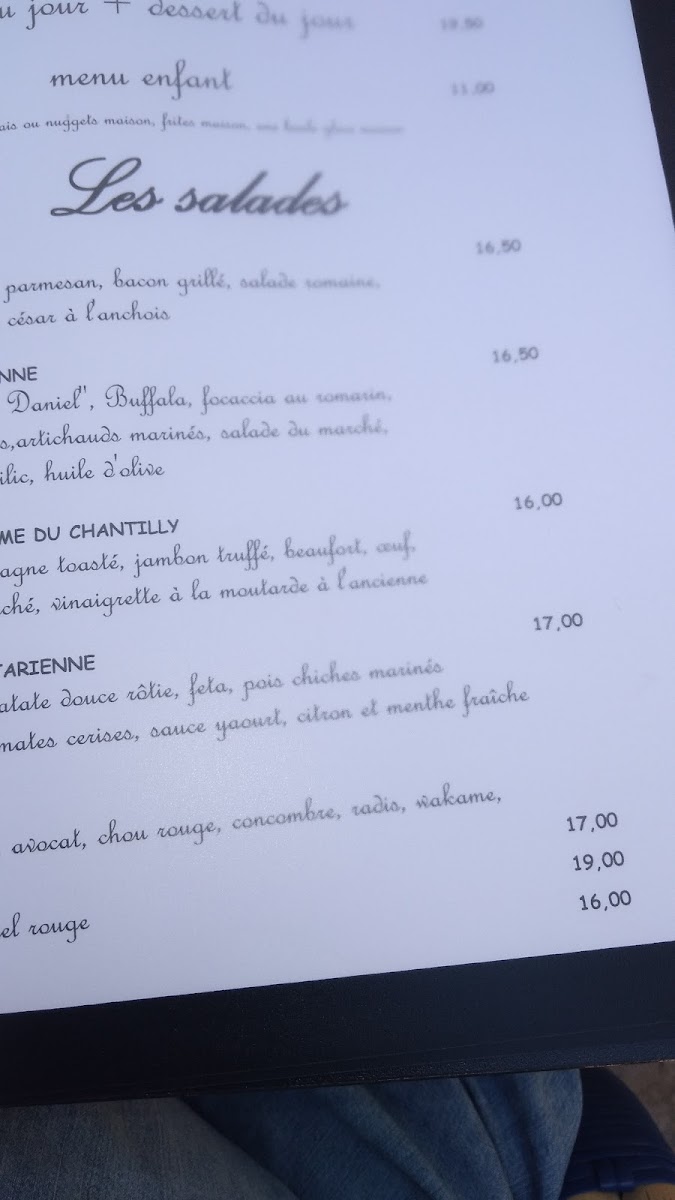 Menu Le Chantilly-6