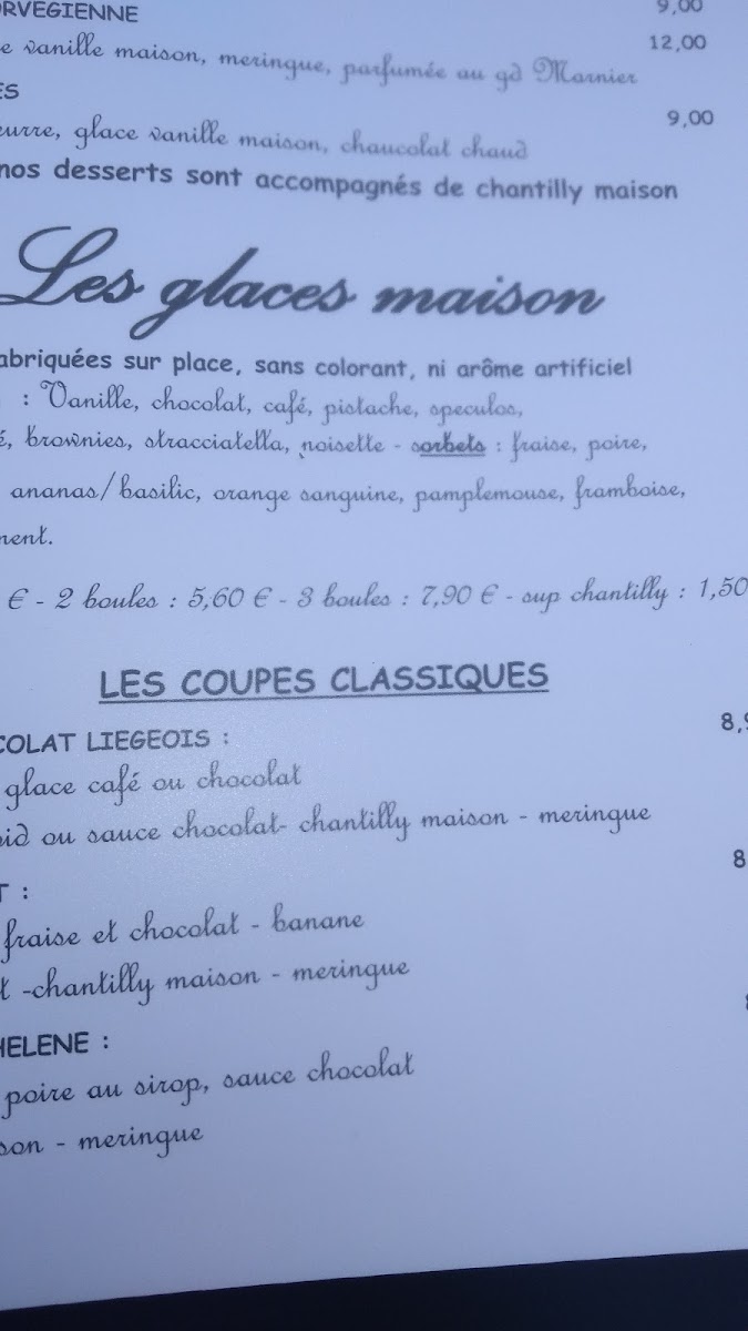 Menu Le Chantilly-7