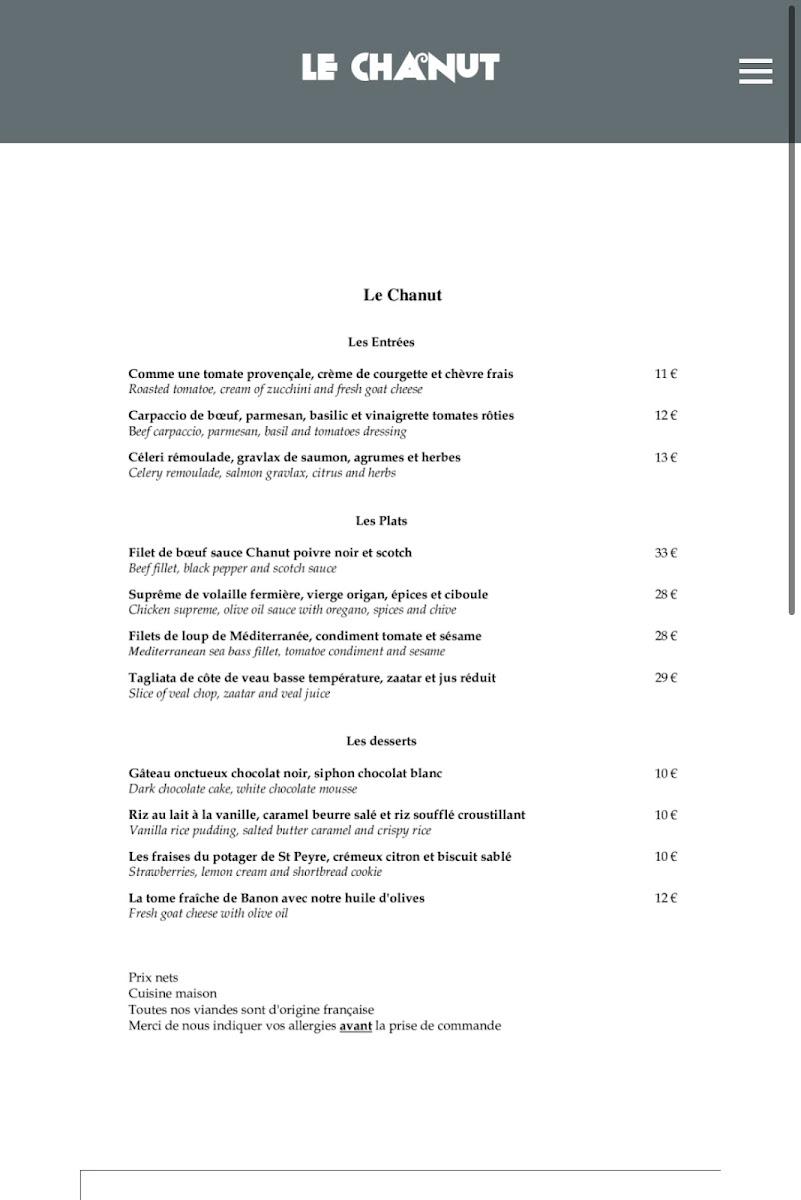 Menu Le Chanut-3