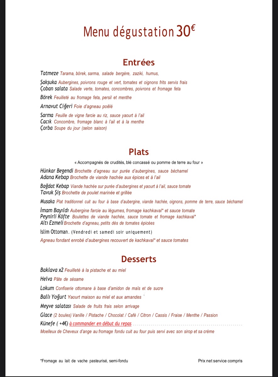 Menu Le Cheval De Troie-1