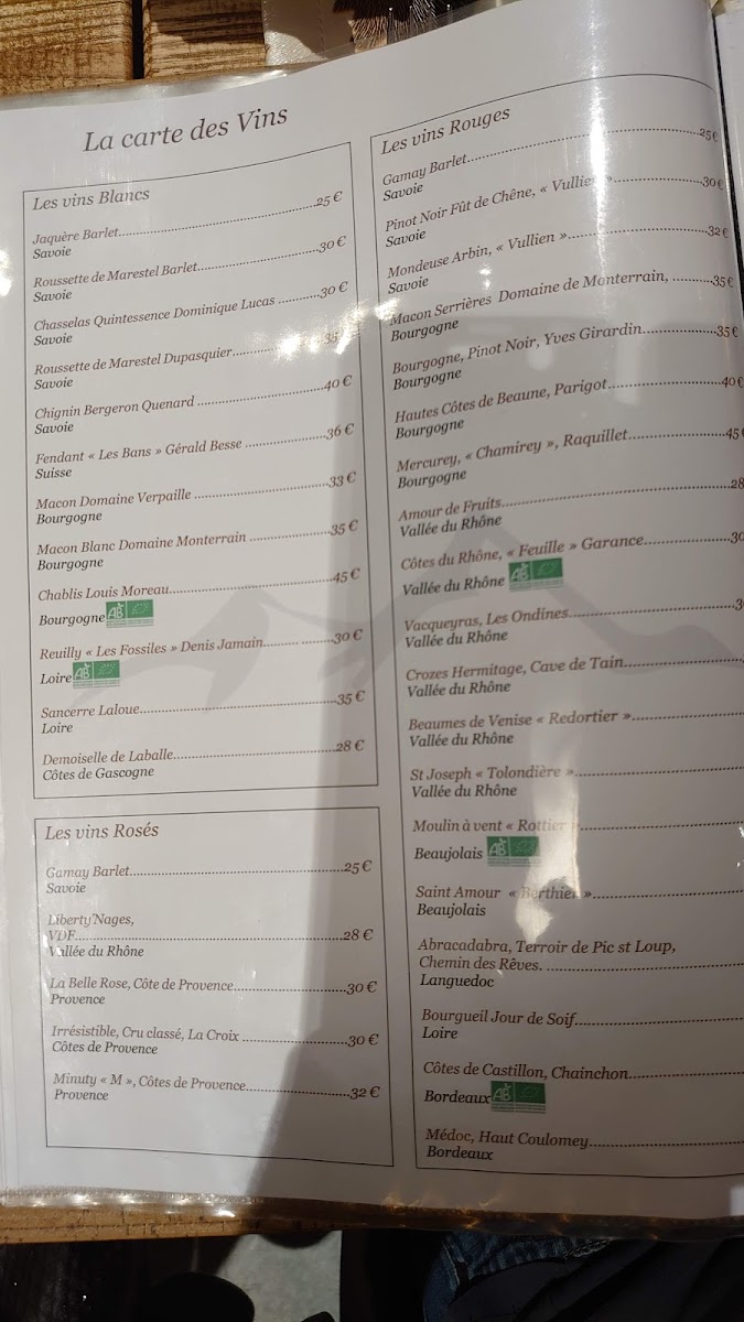 Menu Le Clos Savoyard-4