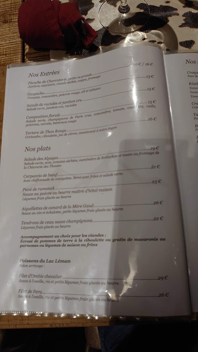 Menu Le Clos Savoyard-5