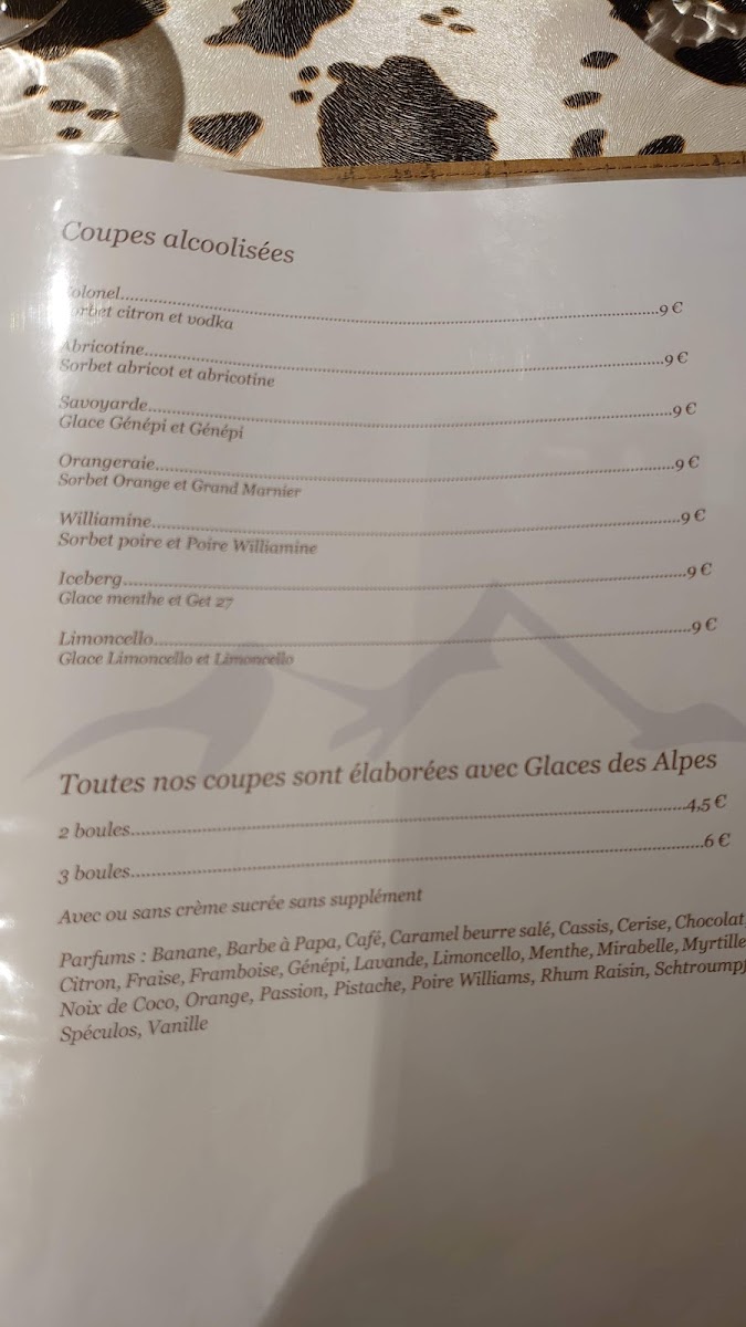 Menu Le Clos Savoyard-7