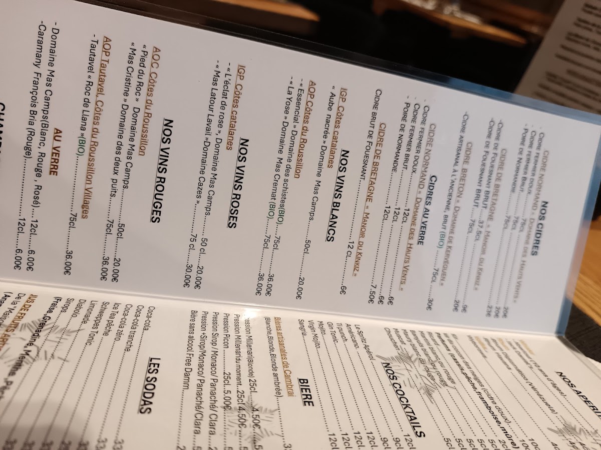 Menu Le Cocon Des Neiges-8