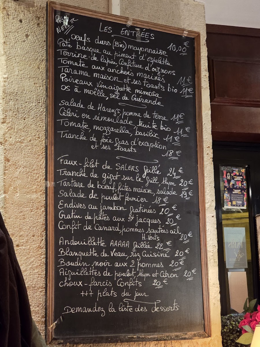Menu Le Coin Du Rocher - Paris-2