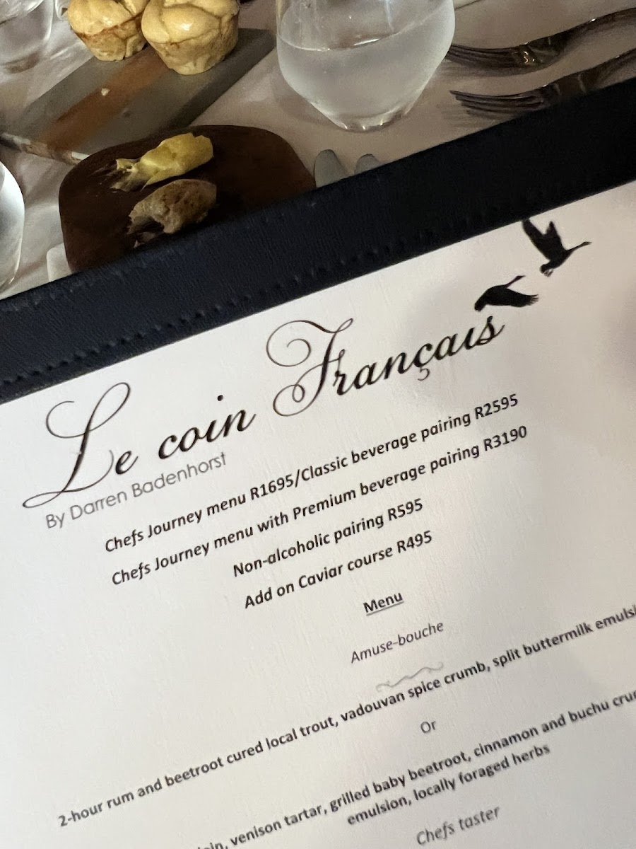 Menu Le Coin Francais Restaurant-2