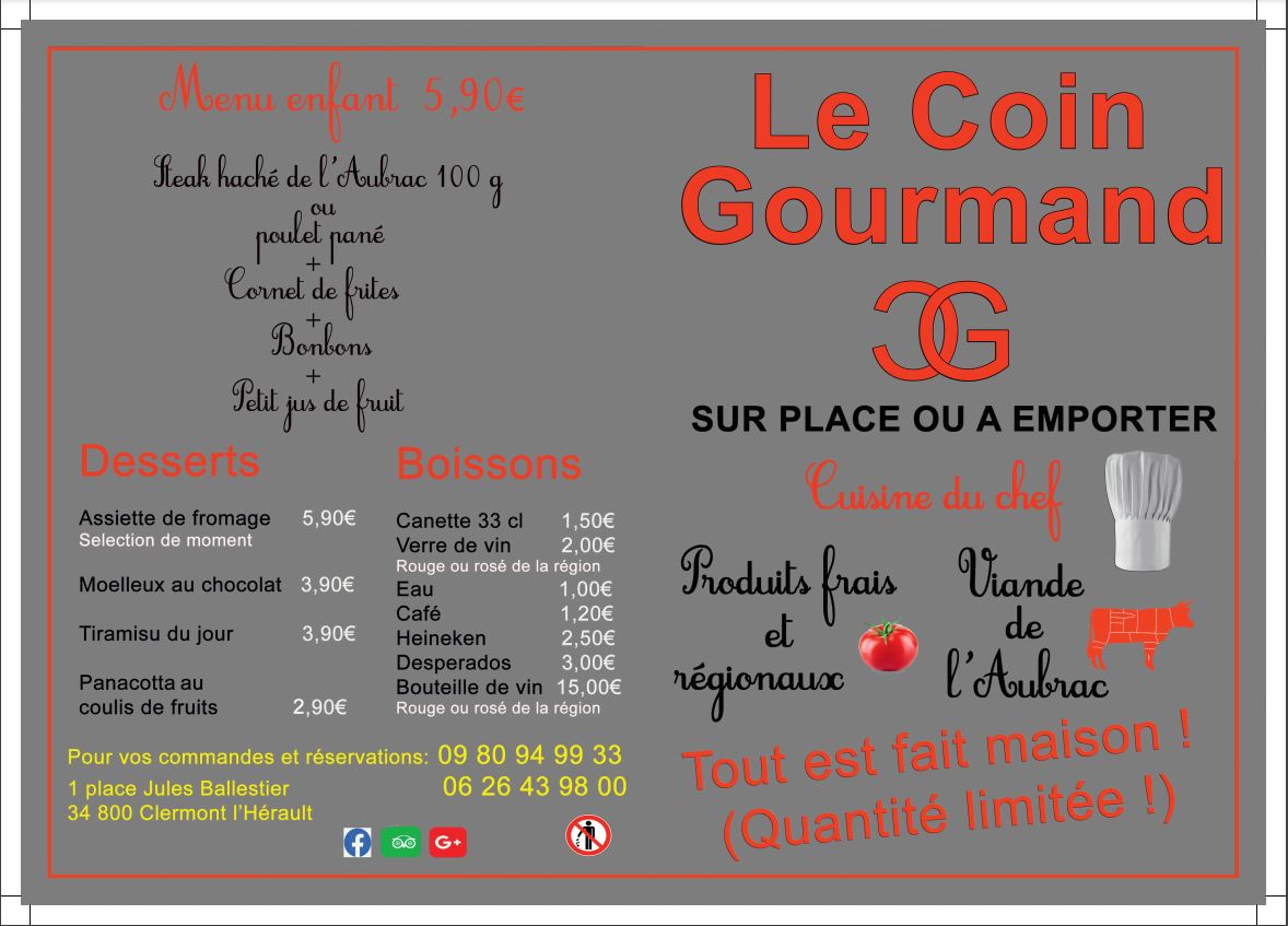 Menu Le Coin Gourmand-3