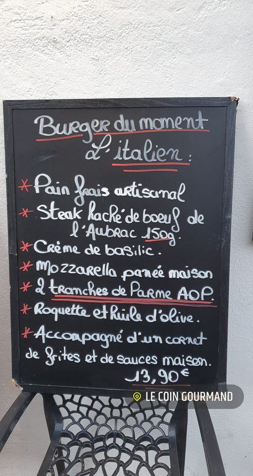 Menu Le Coin Gourmand-5