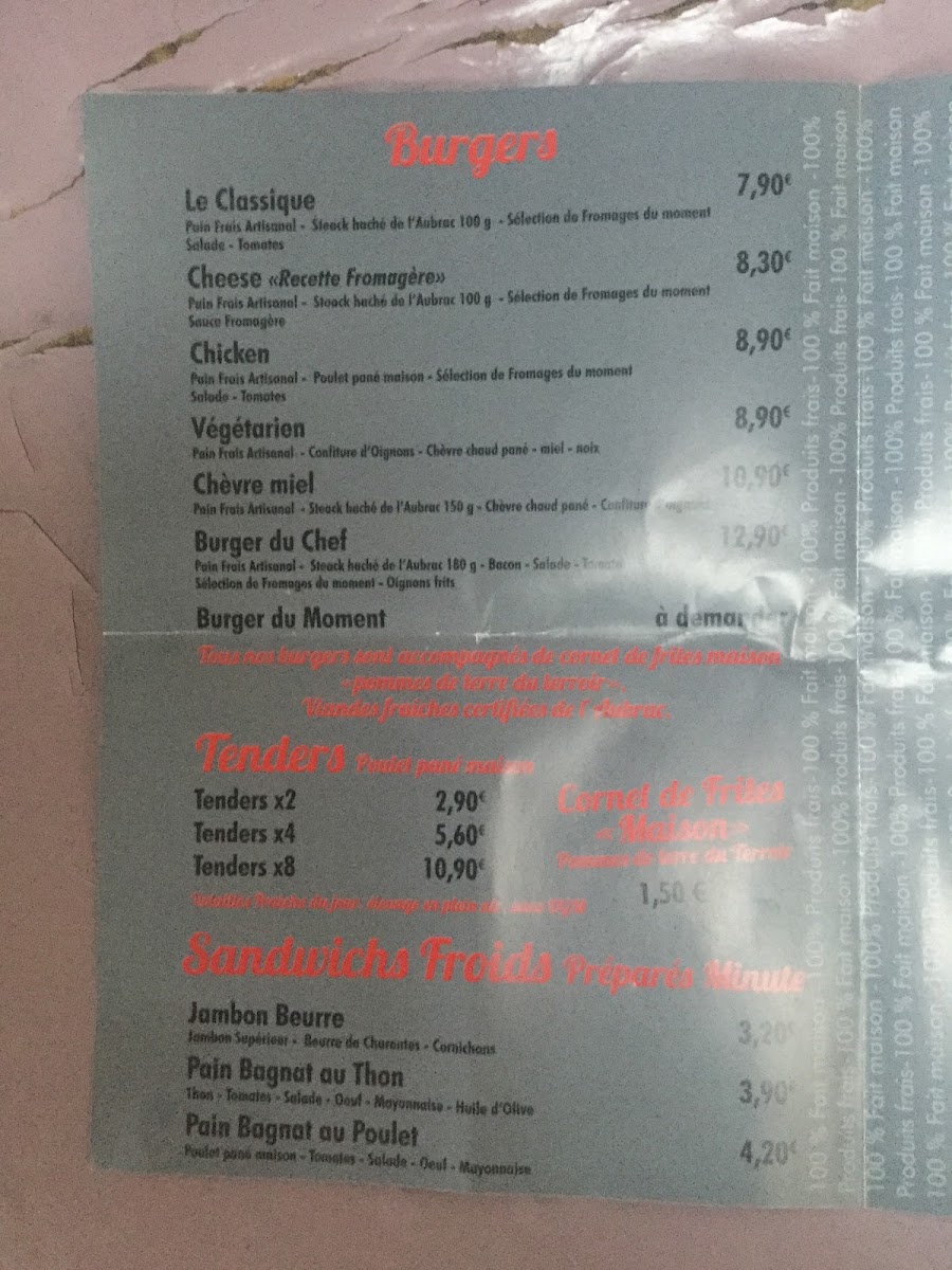 Menu Le Coin Gourmand-7