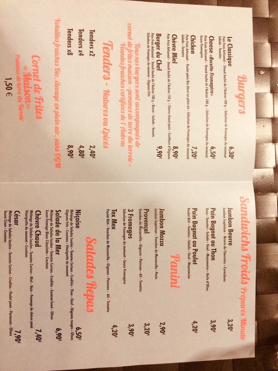 Menu Le Coin Gourmand-9