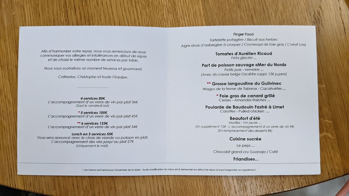 Menu Le Coq Aux Champs-2