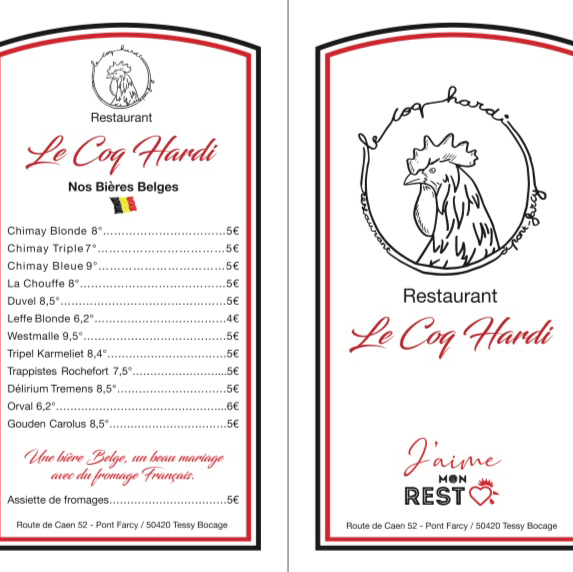 Menu Le Coq Hardi A Pont-Farcy-4
