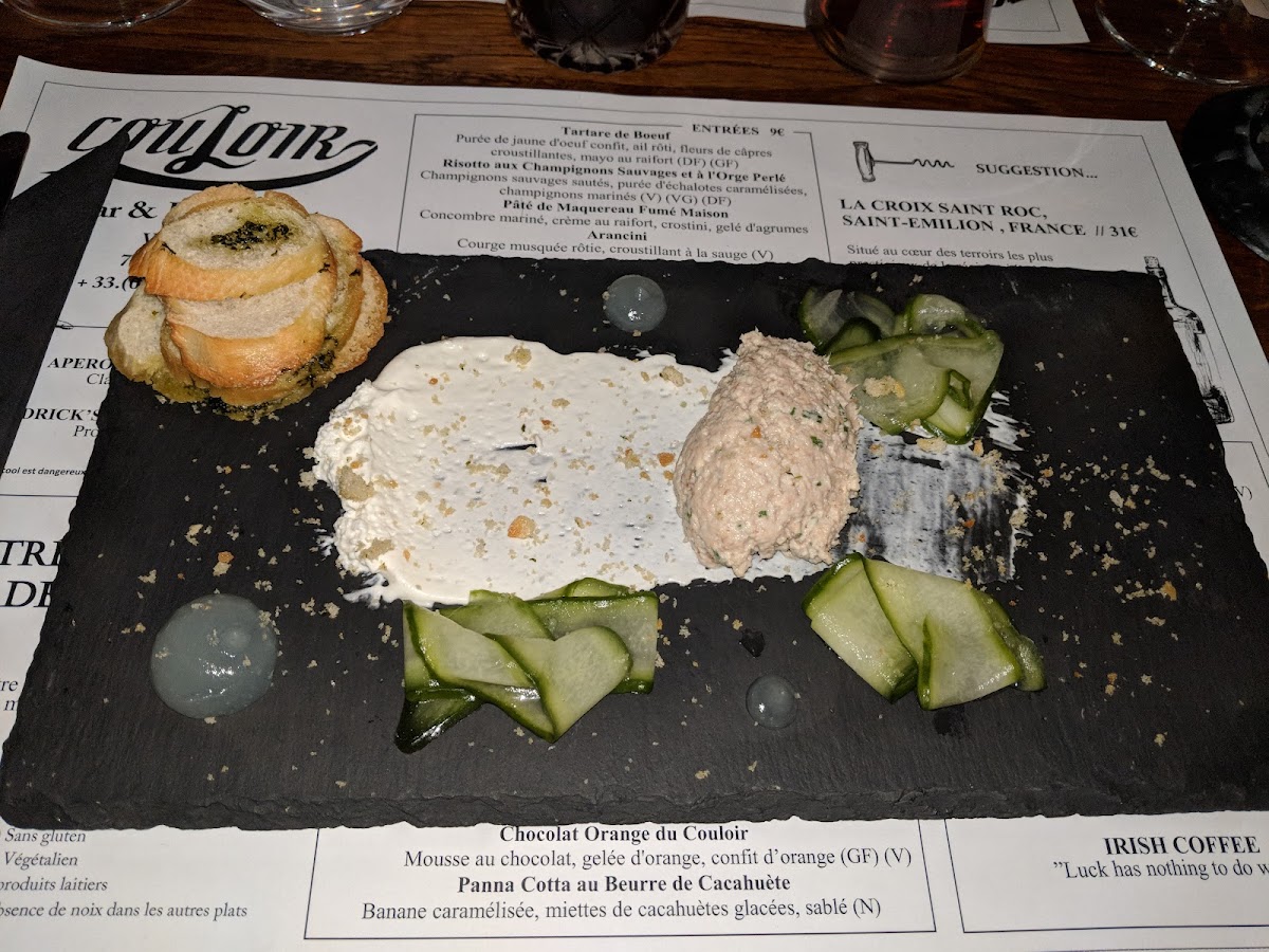 Menu Le Couloir | Bar & Restaurant-1