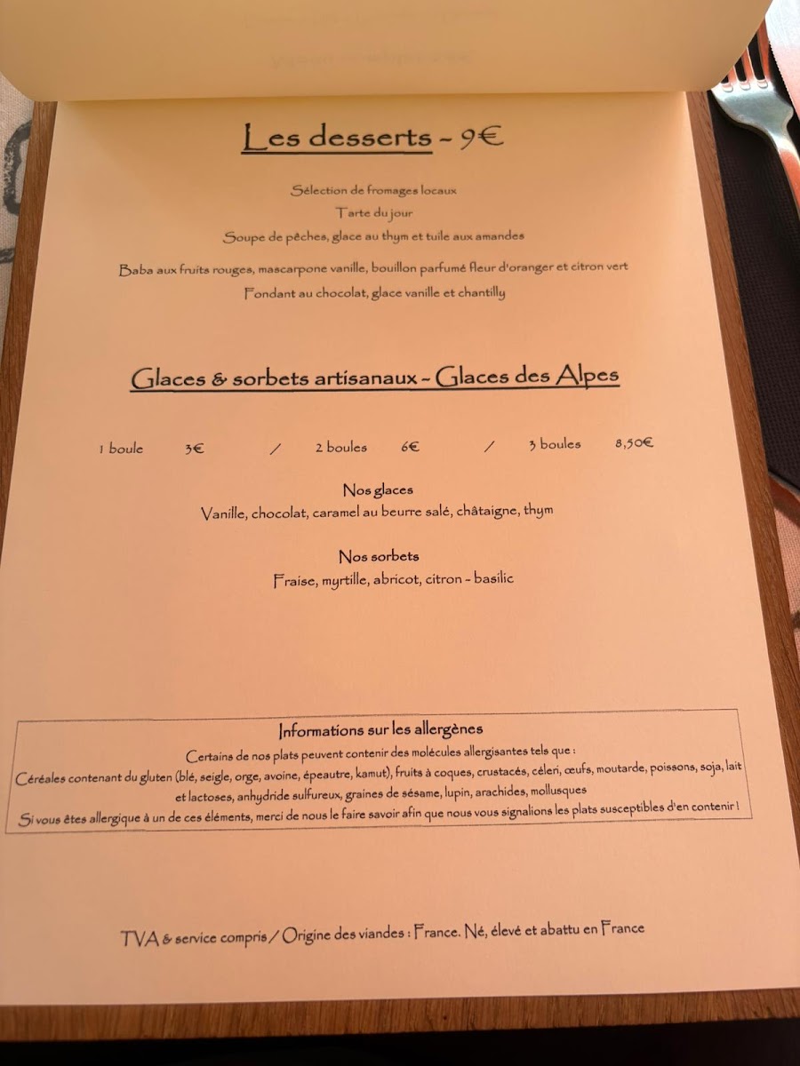 Menu Le Cours De La Vie-2