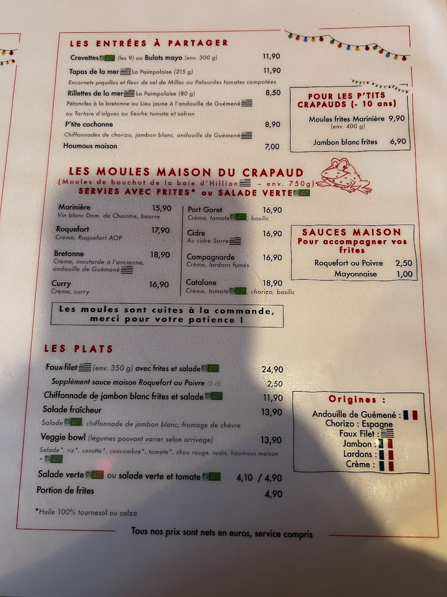 Menu Le Crapaud Rouge-2