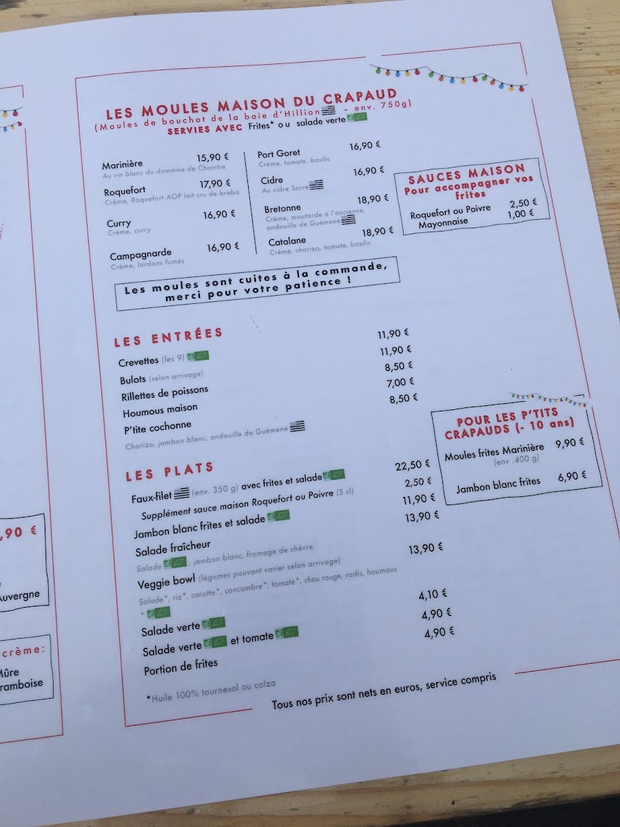 Menu Le Crapaud Rouge-8