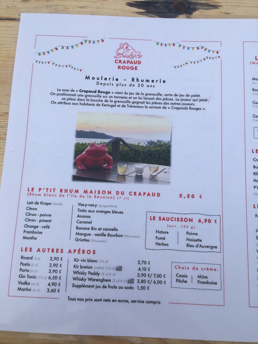 Menu Le Crapaud Rouge-9