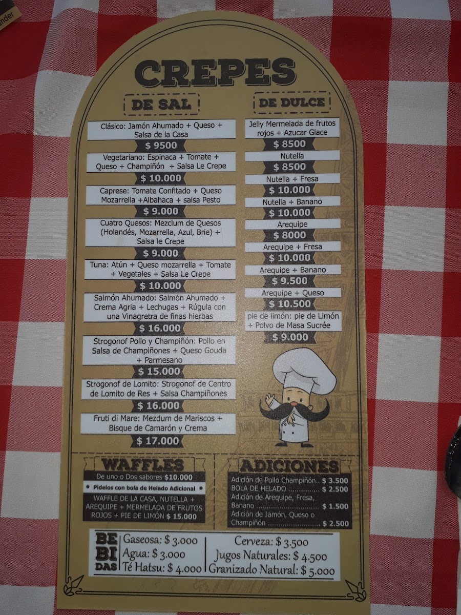 Menu Le Crépe Bistró-1