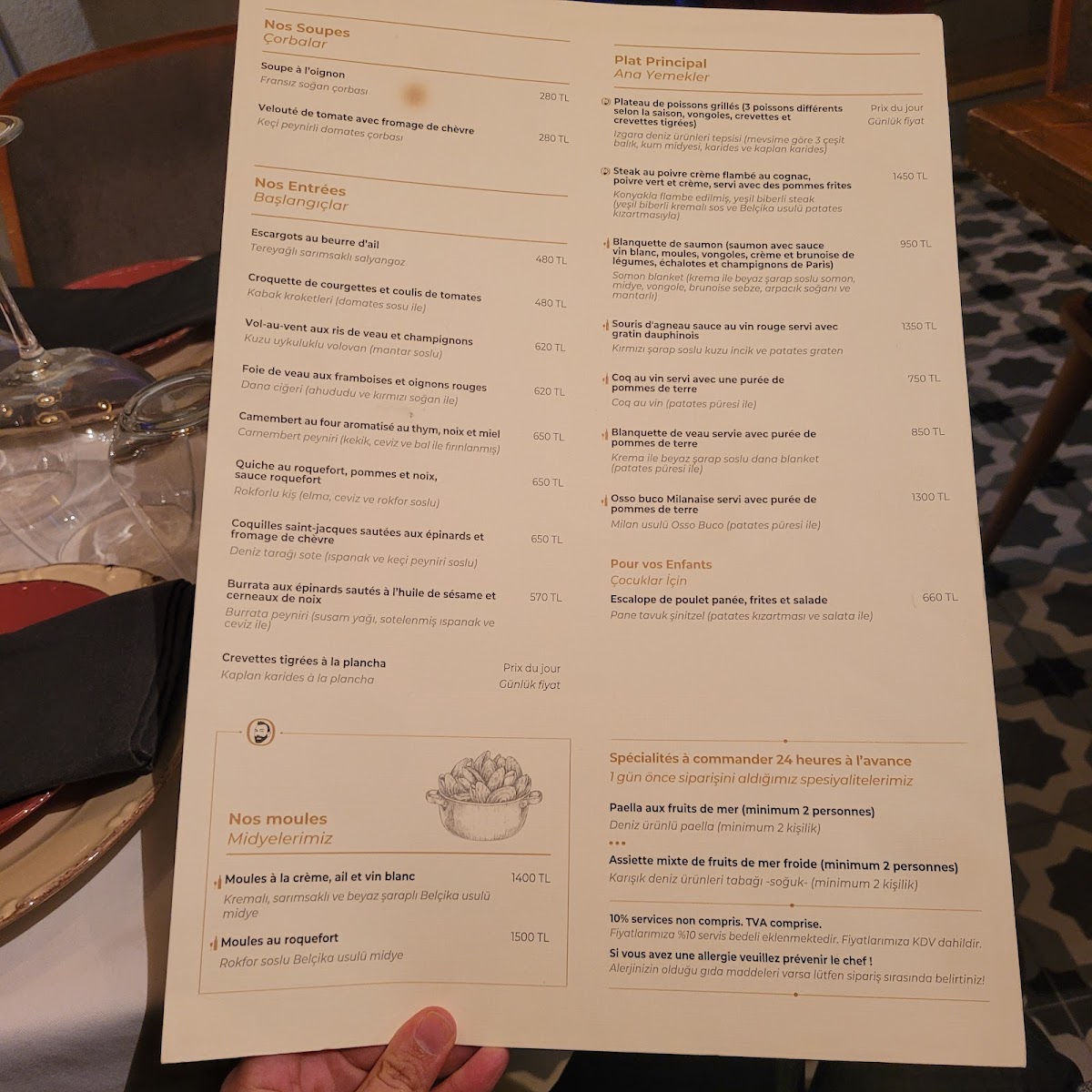 Menu Le Cuistot Bistro By Chef Carlos-2