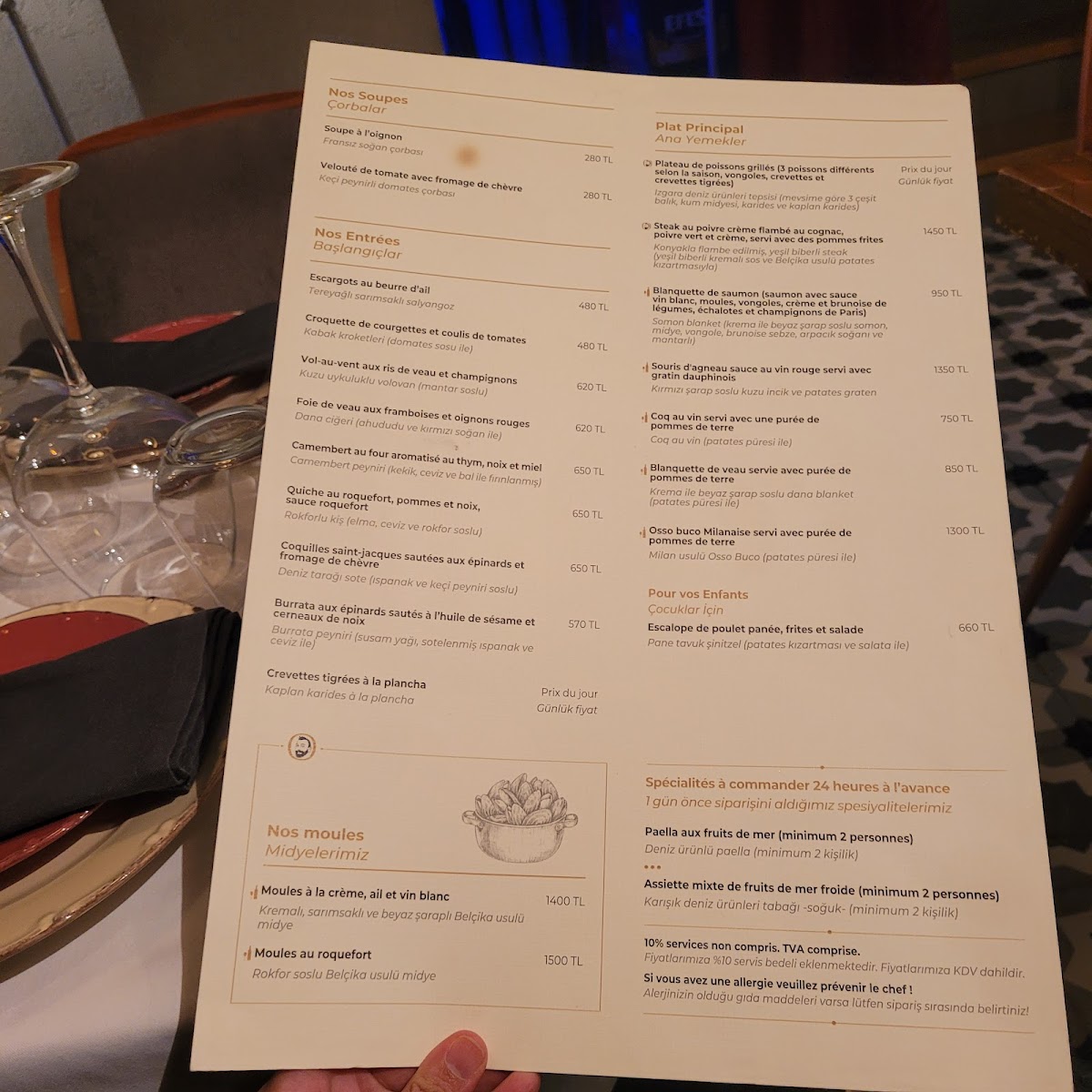 Menu Le Cuistot Bistro By Chef Carlos-3