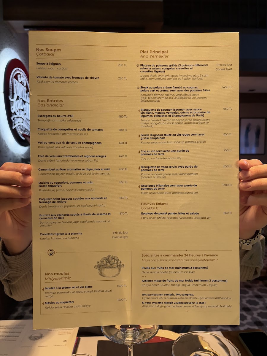 Menu Le Cuistot Bistro By Chef Carlos-4