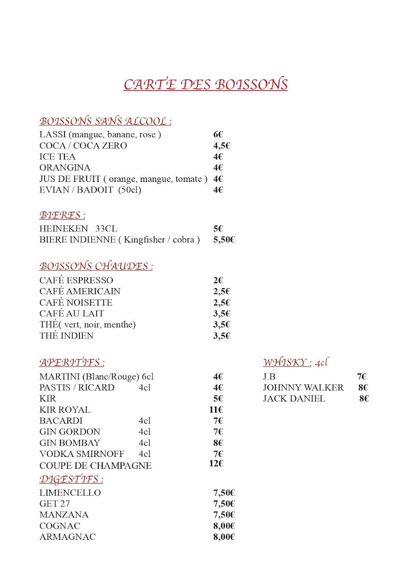 Menu Le Curry Indian-6