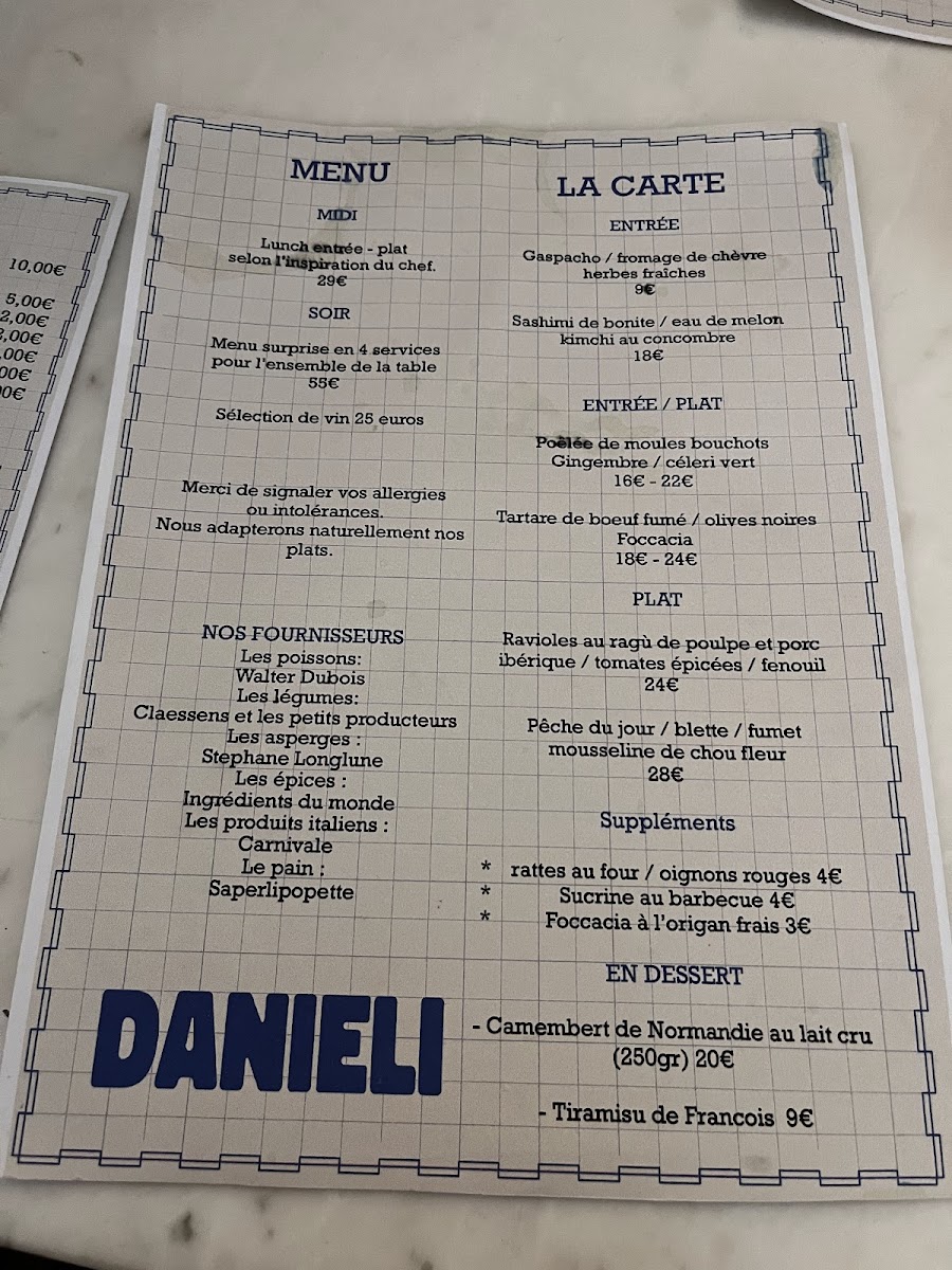 Menu Le Danieli-2